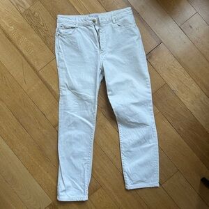 ZARA | White Denim Jeans
